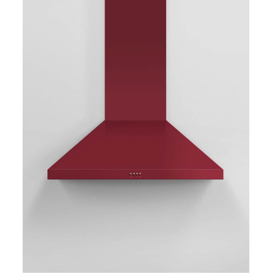 36'' Pyramid Chimney Wall Hood, 600 CFM, Stainless Steel