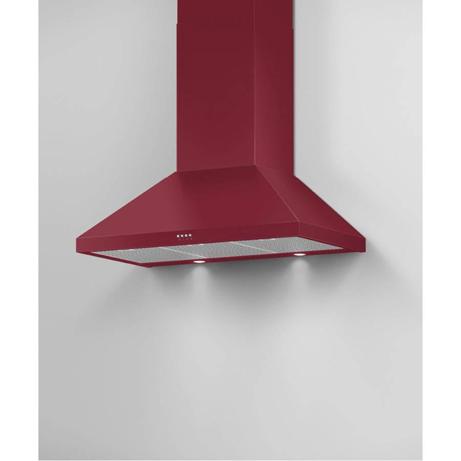 36'' Pyramid Chimney Wall Hood, 600 CFM, Stainless Steel