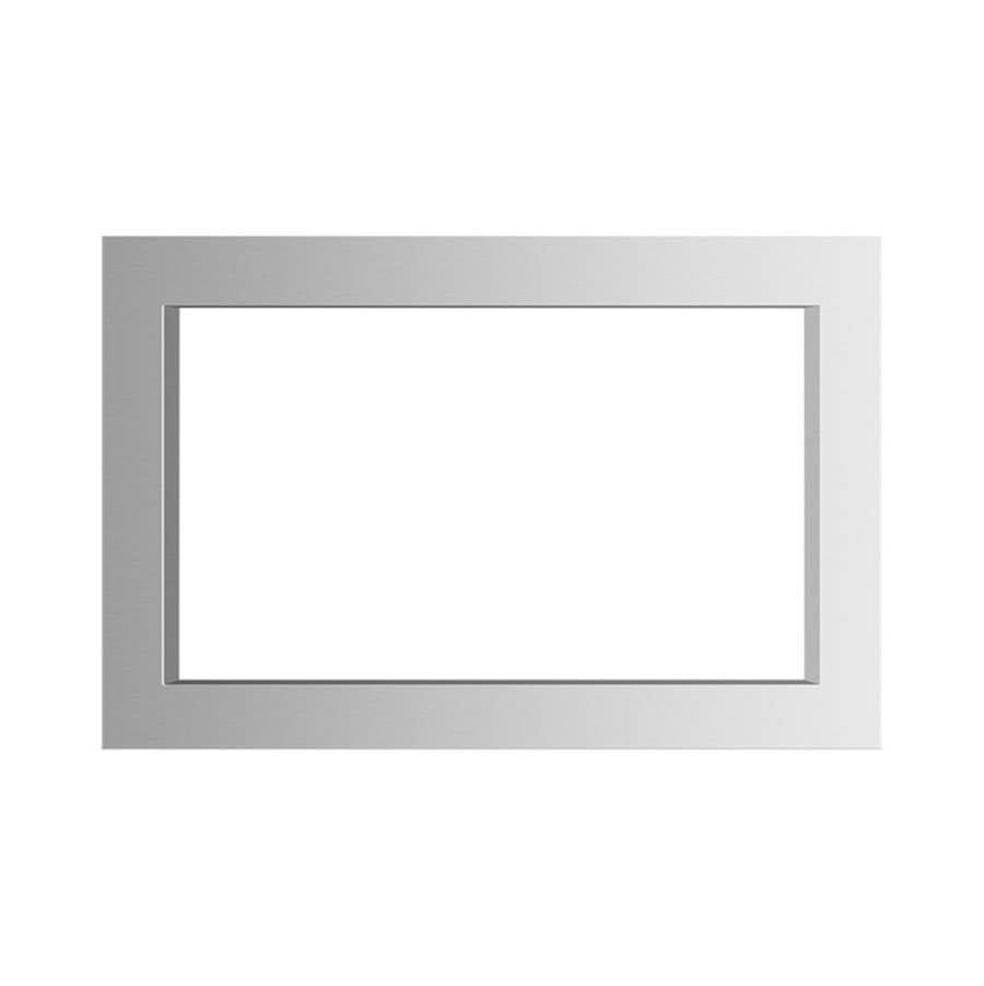 Fisher & Paykel - Trim Kit w/Fan for CMO-24SS-3Y Unbranded - Stainless Steel