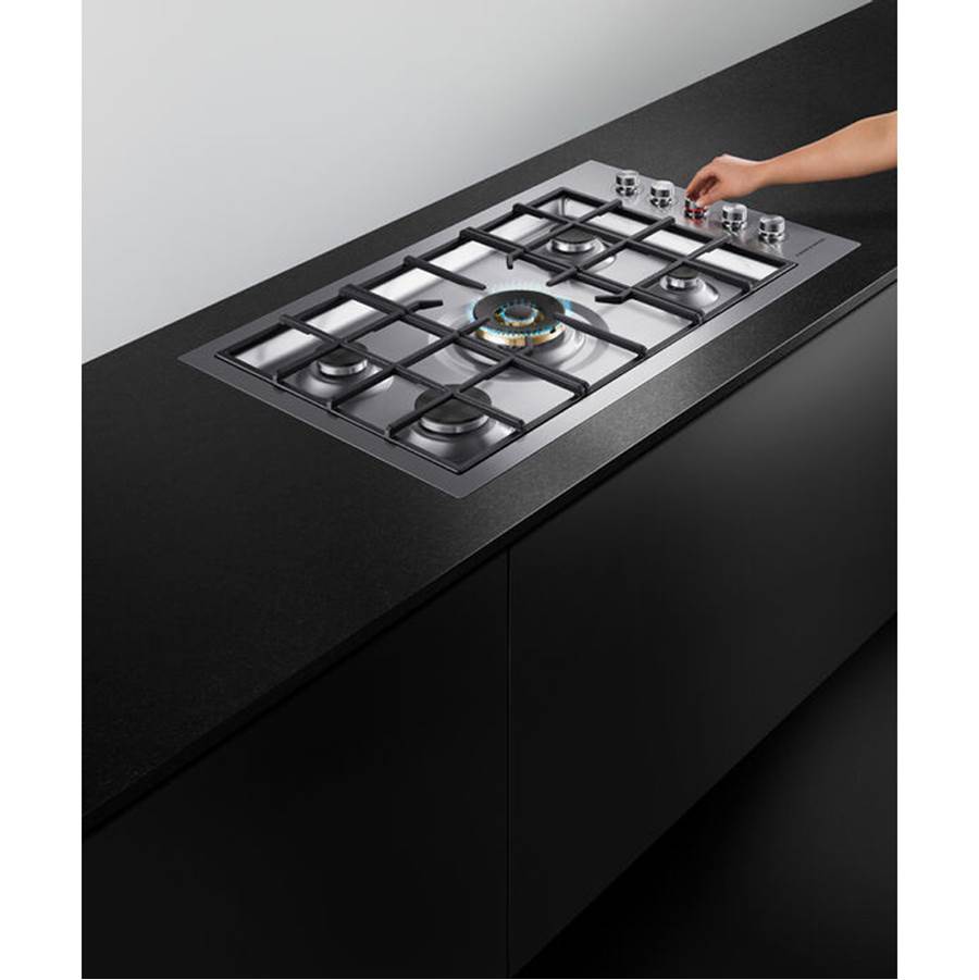 36'' Cooktop, 5 Burners, Flush Fit, LPG