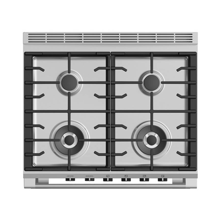 30'' Range, 4 Burners, White
