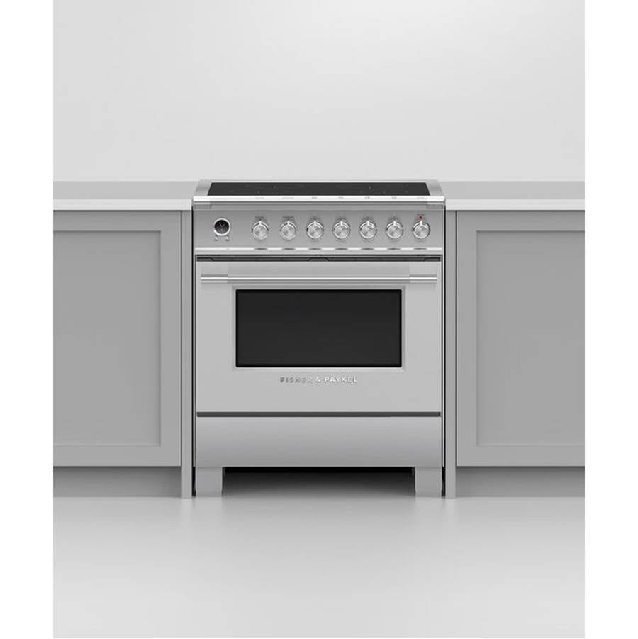 30'' Range, 4 Zones, Self-cleaning, Stainless Steel