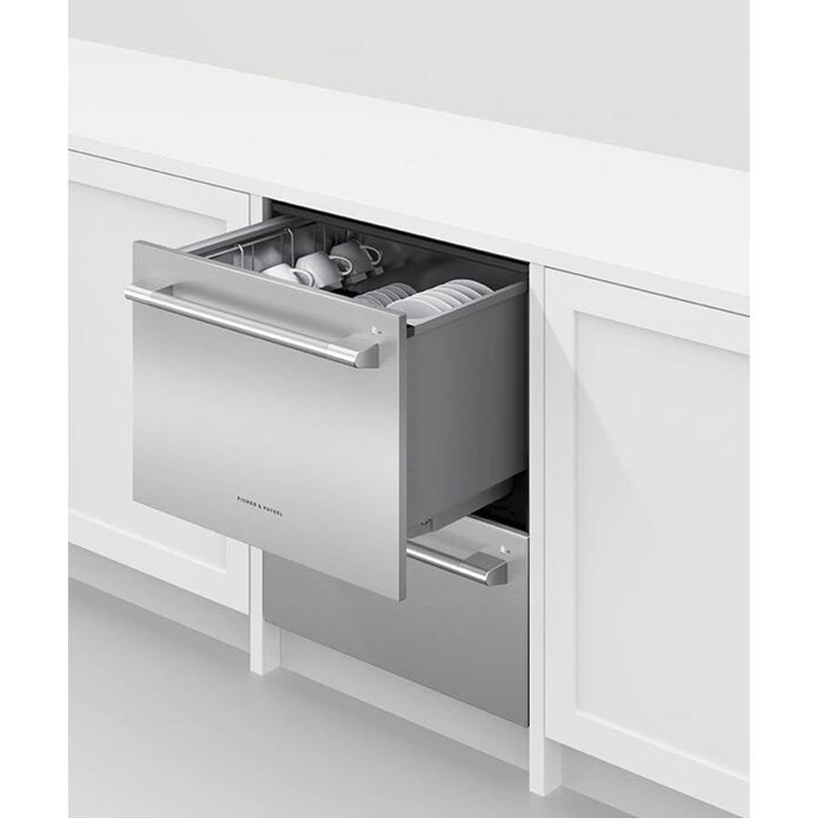 Stainless Steel, Tall, 8 Wash Cycles, 14 Place Settings, Stainless Steel Interior, Professional Round Flush Handle