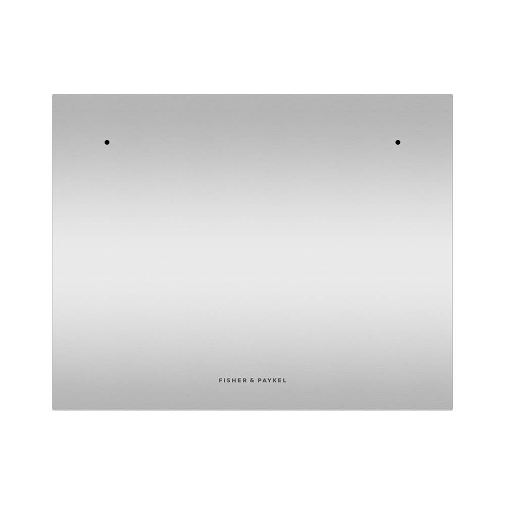 Fisher & Paykel - Stainless Steel Accessory Door for Single, Tall, Panel Ready, No Handle Included - Stainless Steel
