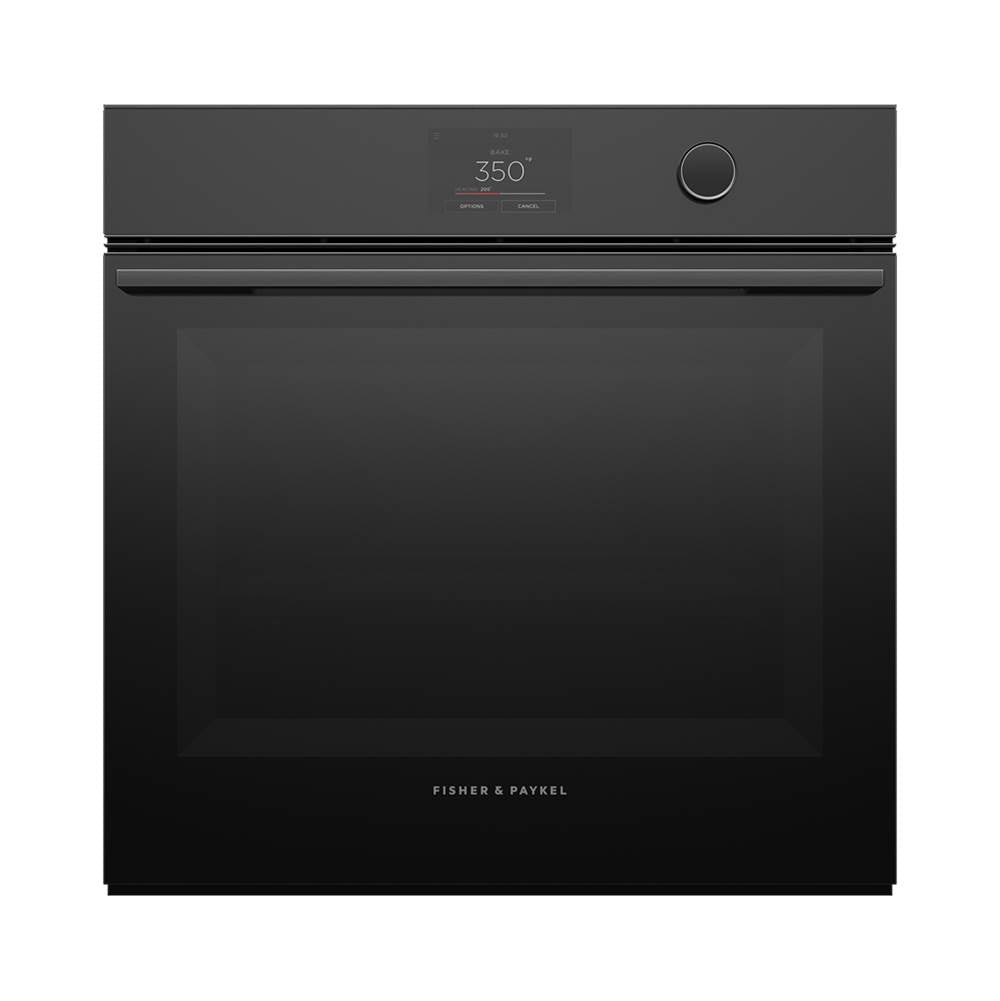 Fisher & Paykel - 24'' Oven, 16 Function, Touch Screen with Dial, Self-cleaning - Tall - New Minimal Style
