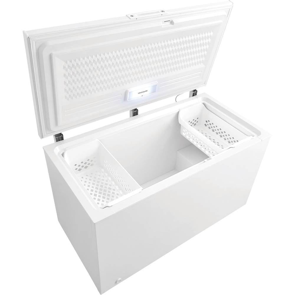 14.8 Cu Ft Chest Freezer 2 Baskets Manual Defrost