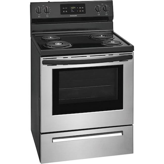 Frigidaire - 30'' Electric Range - Brushed Steel