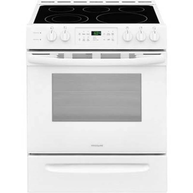Frigidaire - 30'' Front Control Freestanding Electric Range - White