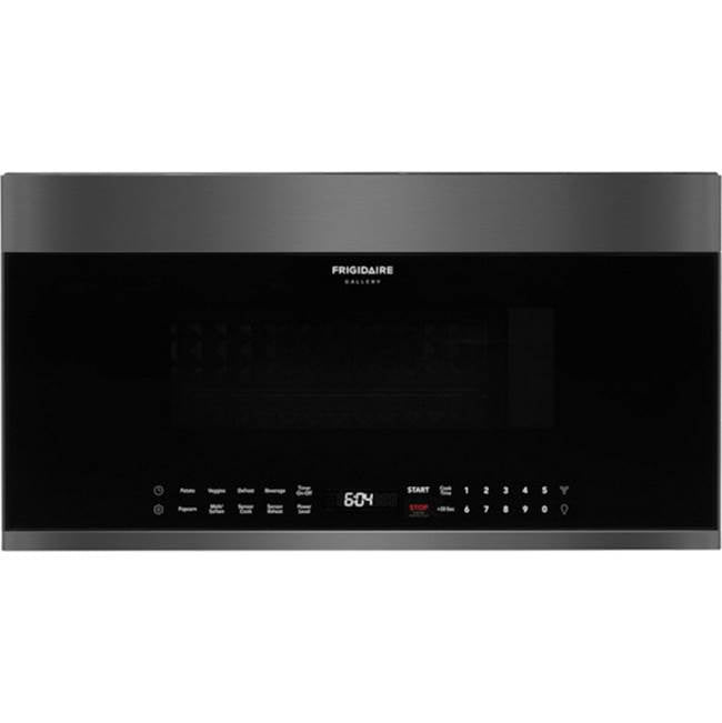 Frigidaire - 1.9 Cu. Ft. Over-The-Range Microwave - Black Stainless Steel