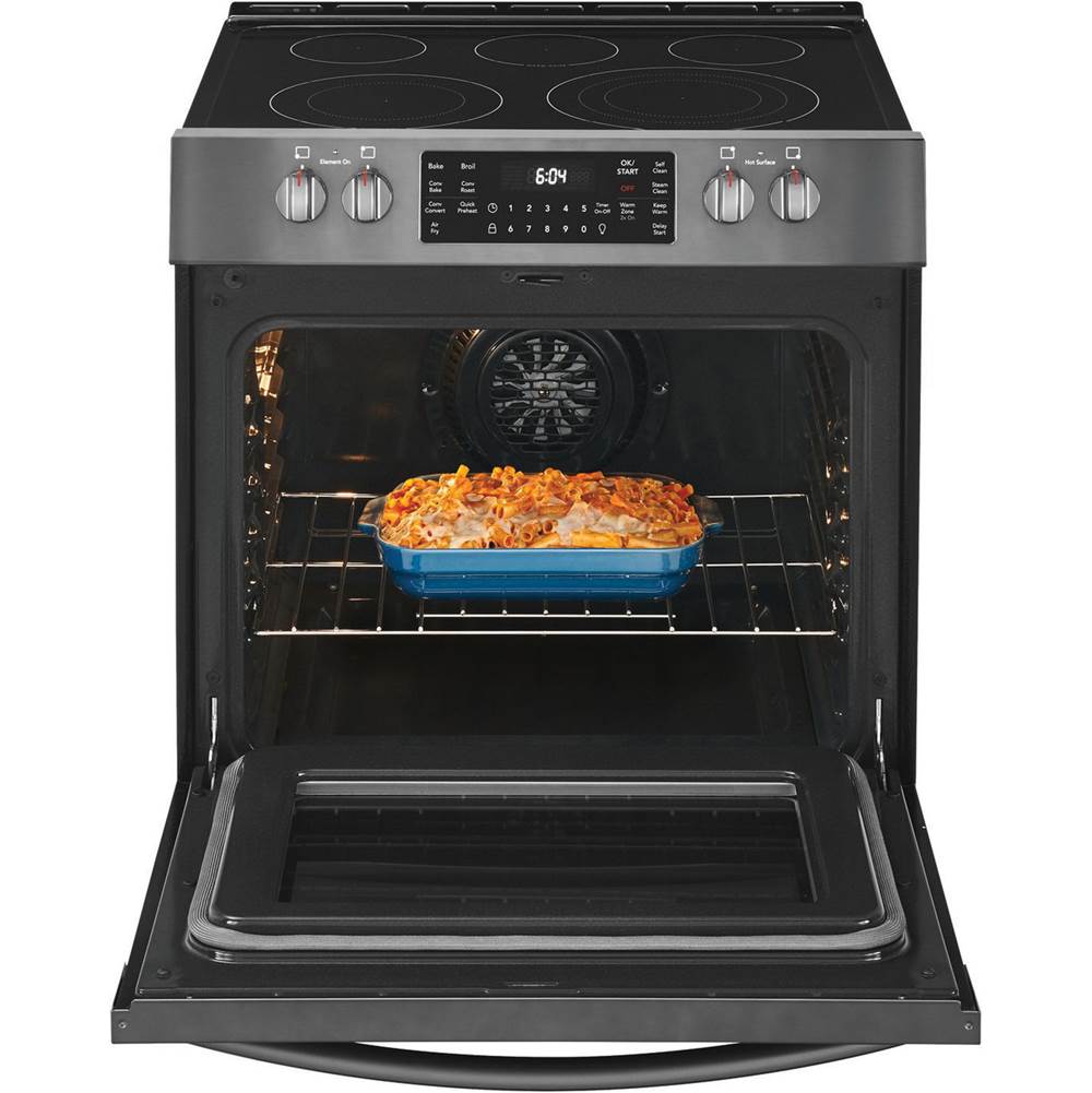 30'' Front Control Electric Range with Air Fry