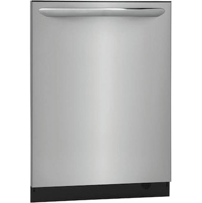 Frigidaire - 24'' Built-In Dishwasher with Dual OrbitClean Wash System - Stainless Steel