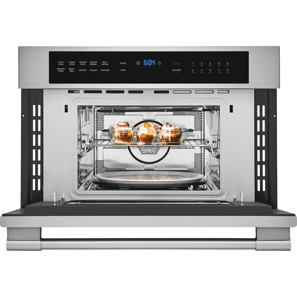 30'' Built-In Convection Microwave Oven with Drop-Down Door