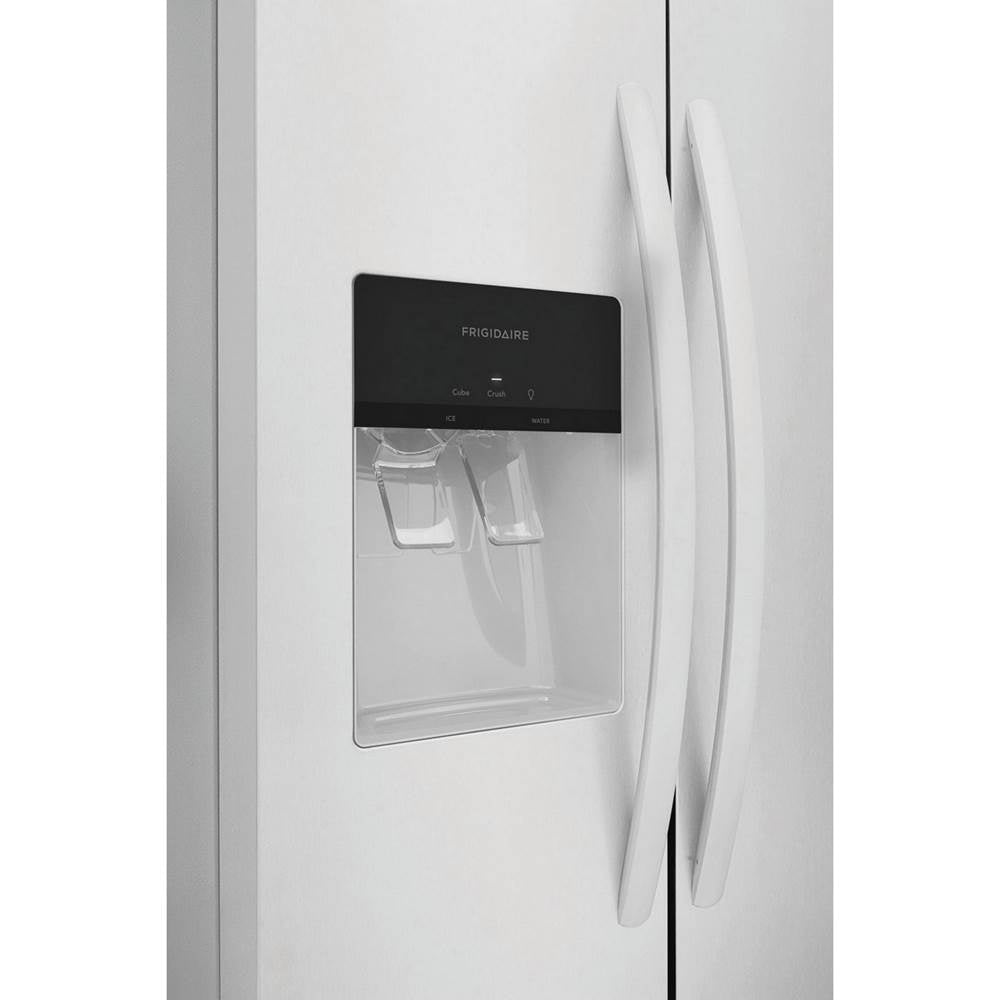 22.2 Cu Ft 33'' SD Side by Side Refrigerator Smooth Finish