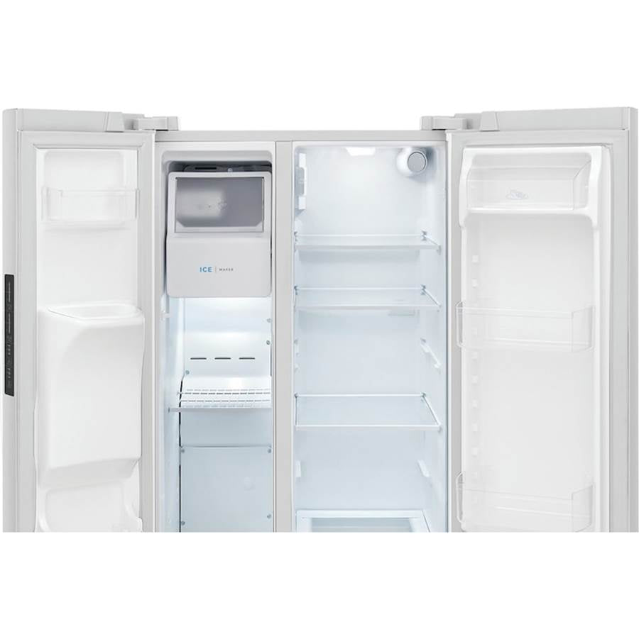 22.2 Cu Ft 33'' SD Side by Side Refrigerator Smooth Finish