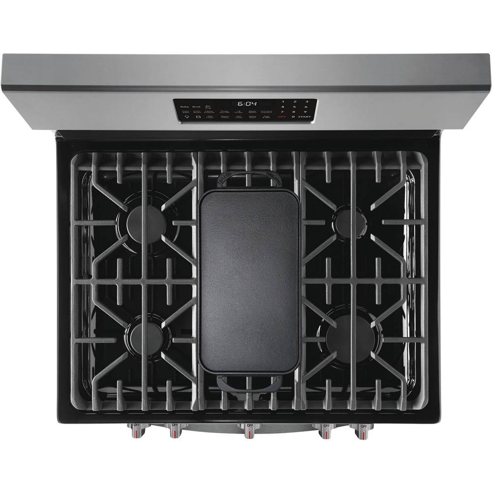30'' Freestanding Gas Range with Air Fry
