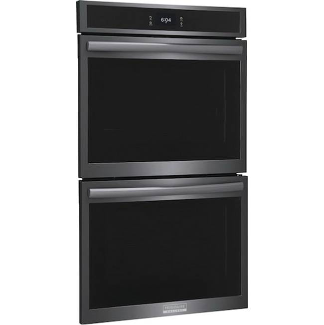 Frigidaire - 30'' Electric Double Wall Oven - Black Stainless Steel
