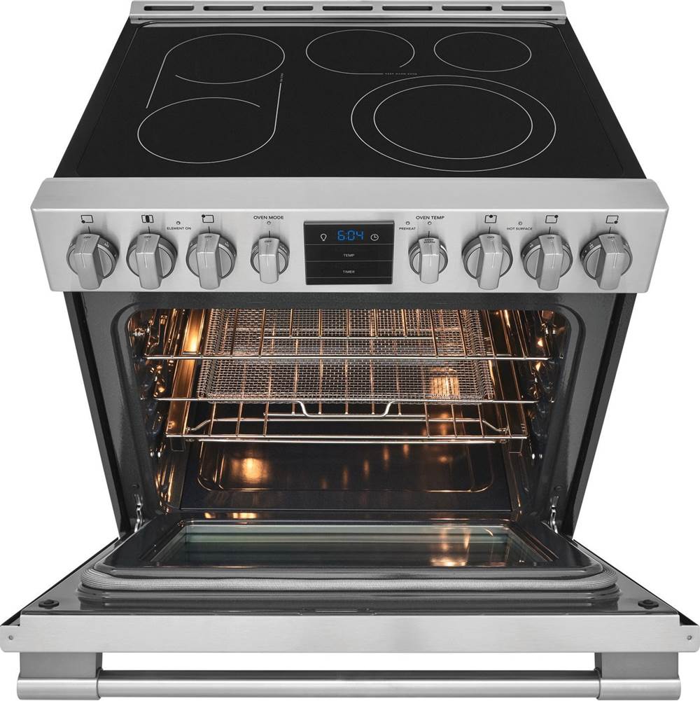 Frigidaire Professional 30'' Front Control Electric Range with Air Fry