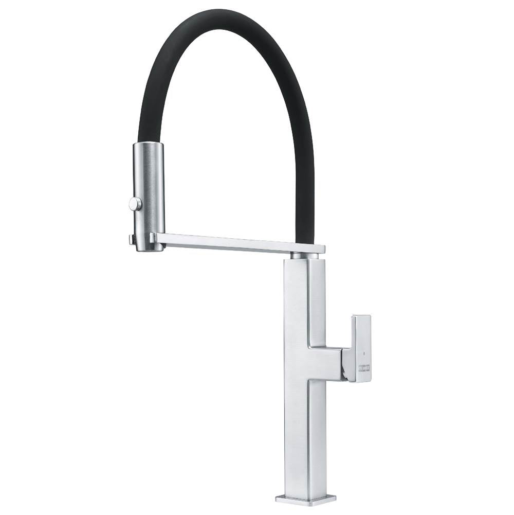 Franke - Centinox 19.7-inch Semi-Pro Kitchen Faucet in Stainless Steel, CEN-SP-304