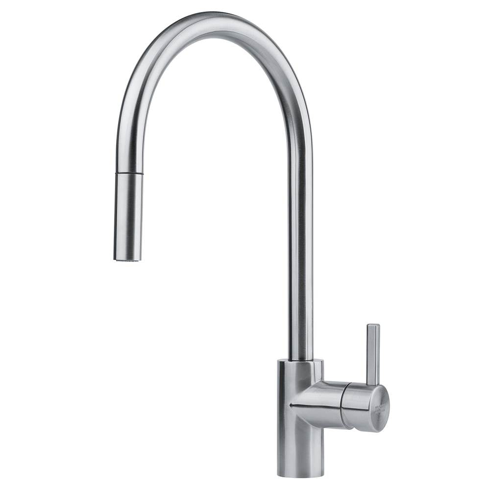 Franke - Eos Neo 17-in Single Handle Pull-Down Kitchen Faucet in Stainless Steel, EOS-PD-304 - Stainless Steel