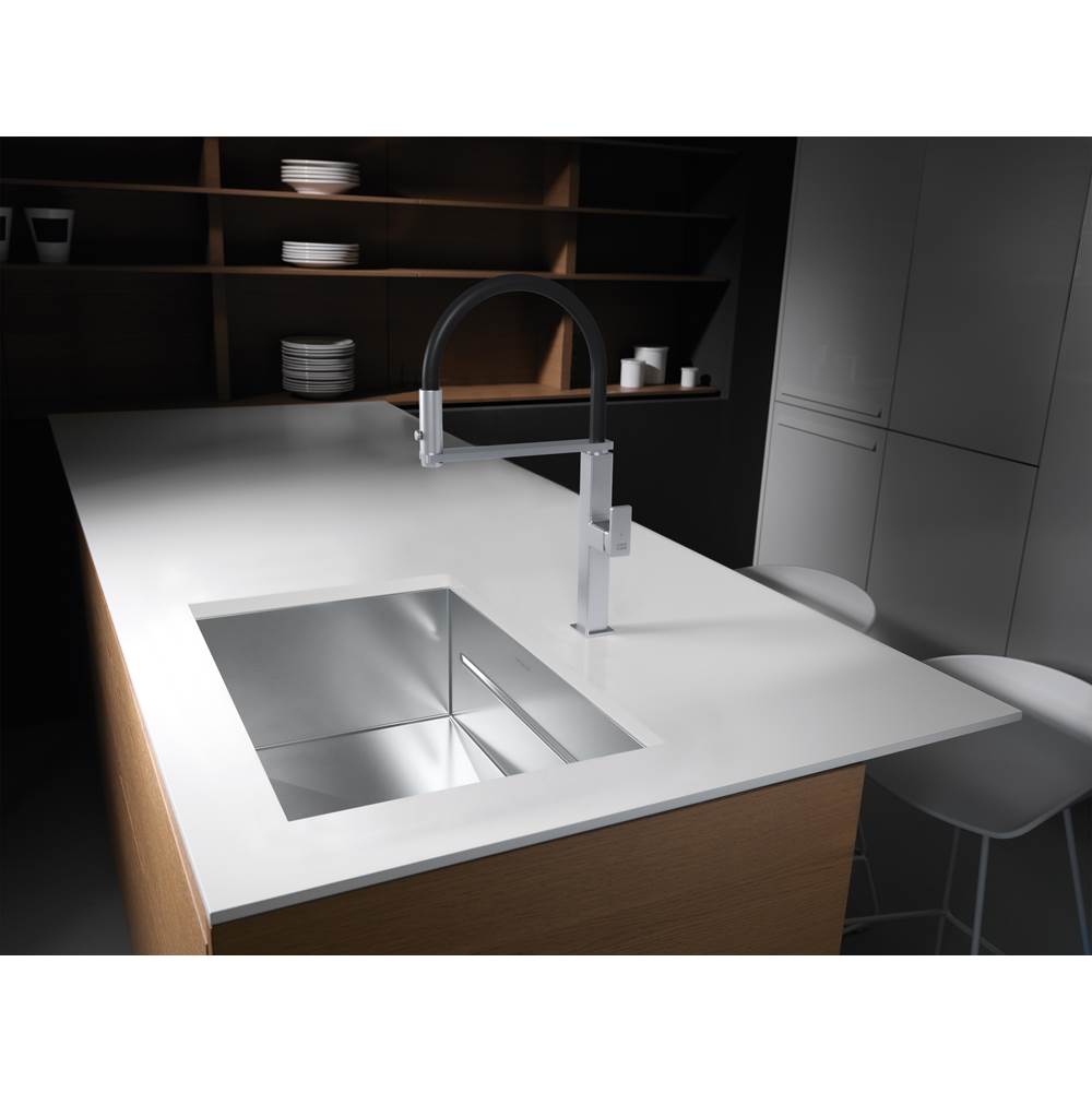 Peak 29-in. x 18-in. 16 Gauge Stainless Steel Undermount Single Bowl Kitchen Sink - PKX11028