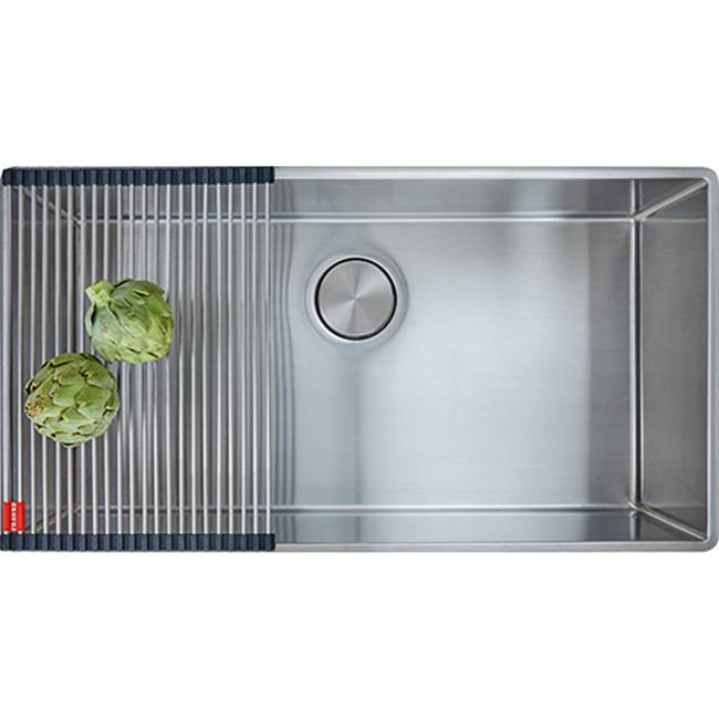 Professional 2.0 32.5-in. x 19.5-in. 16 Gauge Stainless Steel Undermount Single Bowl Kitchen Sink -PS2X110-30
