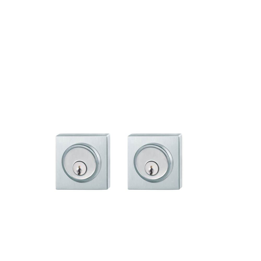 FSB - Keyed Deadbolt - Stainless Steel - Satin Stainless Steel