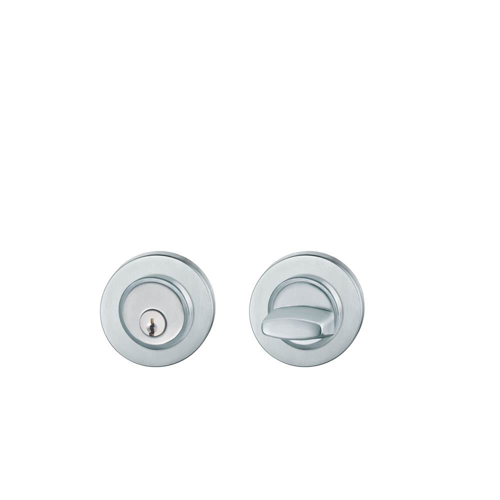 FSB - Keyed Deadbolt - Stainless Steel - Satin Stainless Steel
