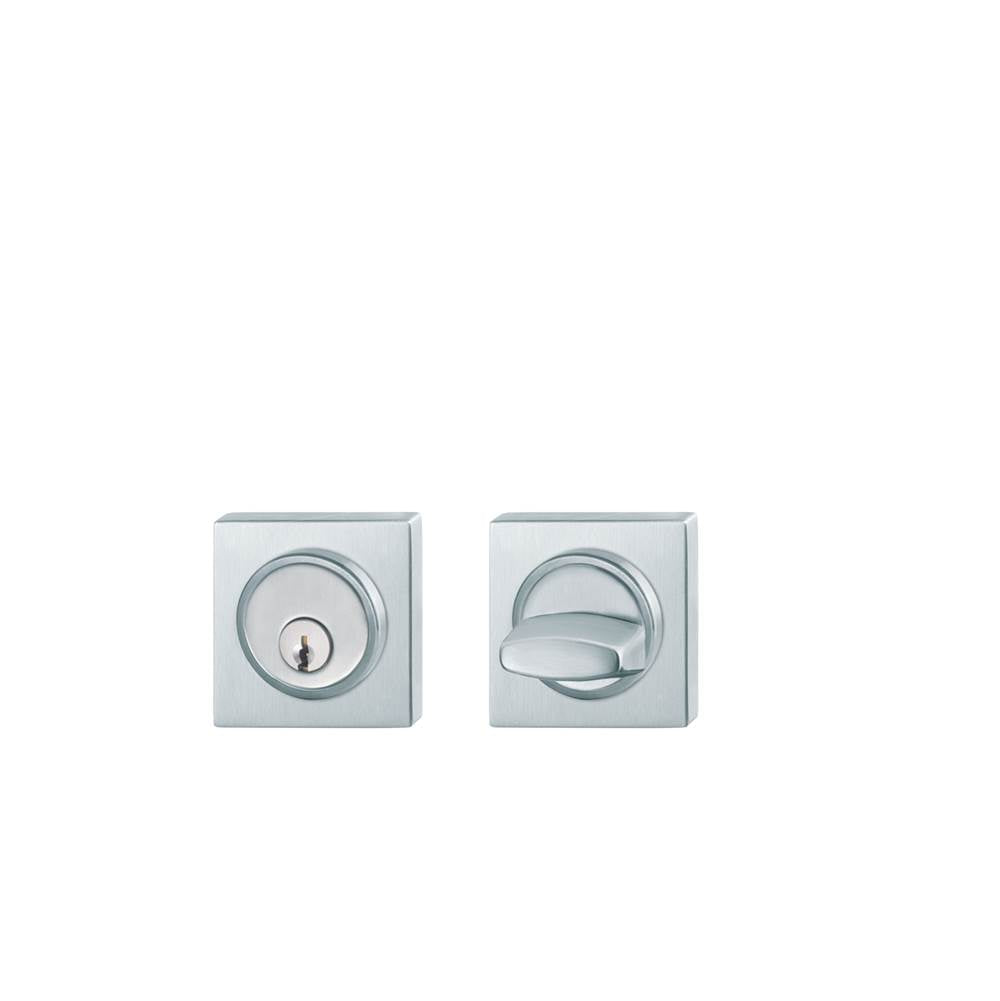 FSB - Keyed Deadbolt - Stainless Steel - Satin Stainless Steel
