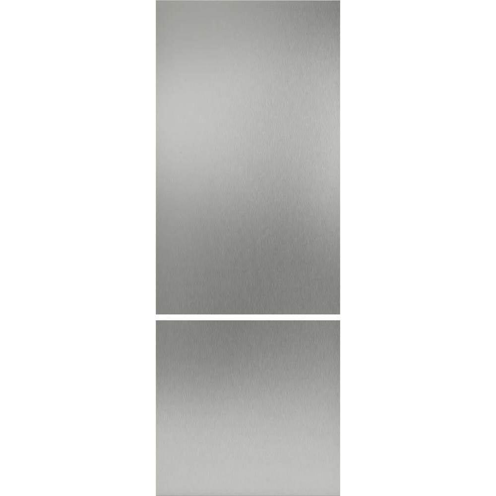 Gaggenau - Handleless Stainless Steel Door Panels For 30'' Wide Two-Door Bottom Freezer
