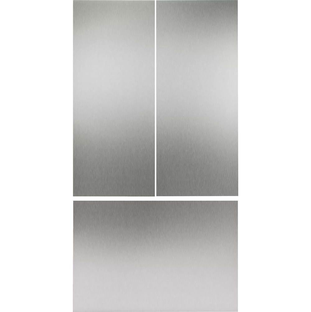 Gaggenau - Handleless Stainless Steel Door Panels For 36'' Three-Door Bottom Freezer