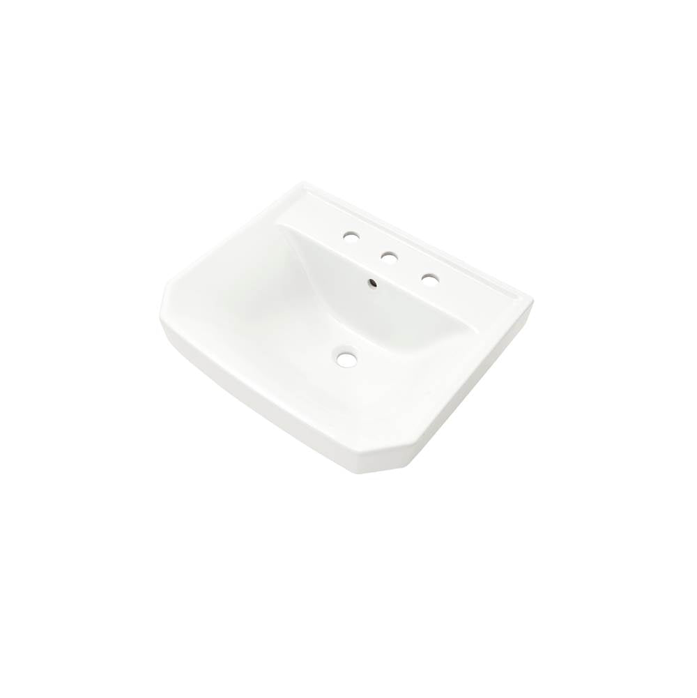 Gerber Plumbing - Viper Petite Ped Top 21.88''x18.5'' 8''CC White - White