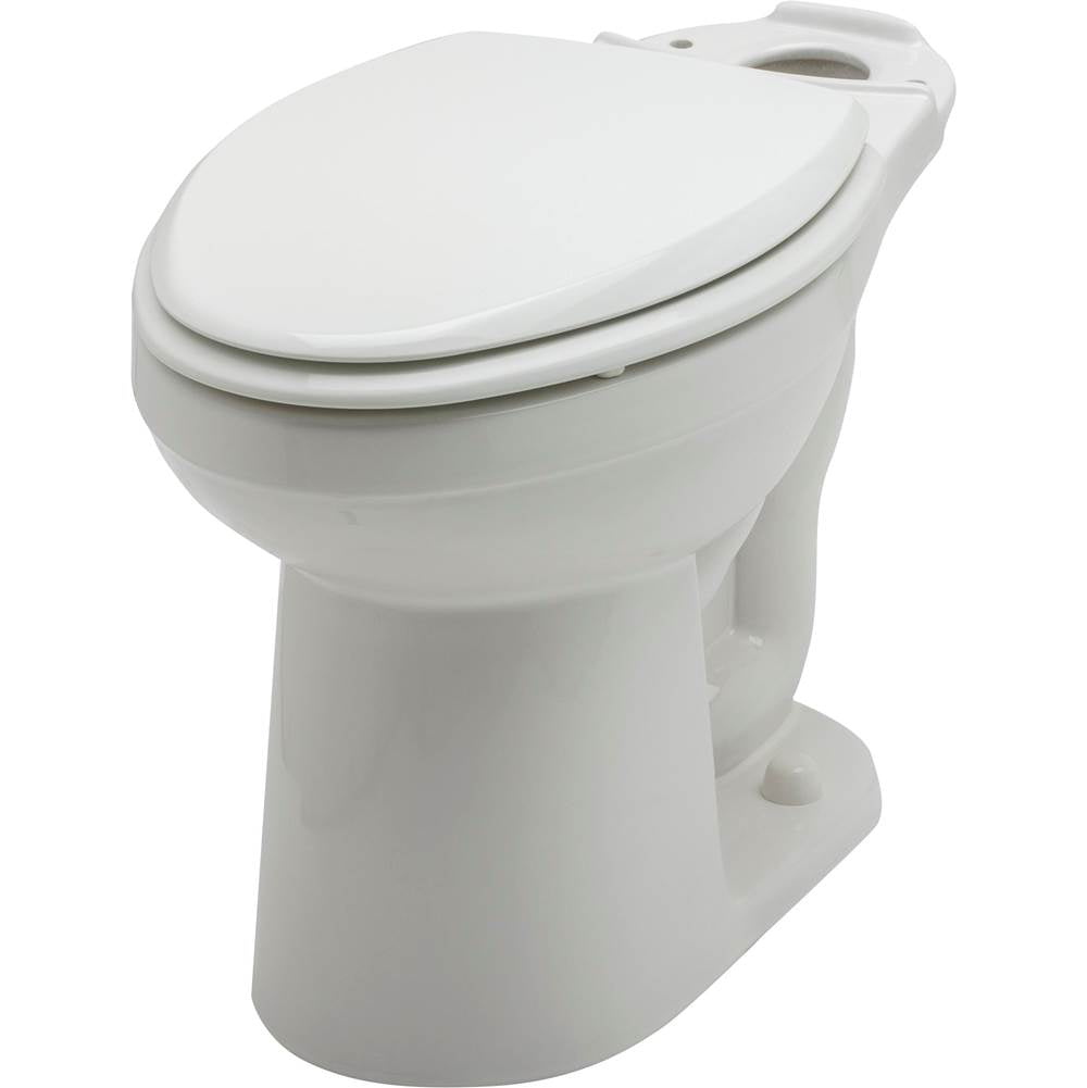 Gerber Plumbing - Maxwell 1.28/1.6gpf ADA Elongated Bowl White - White