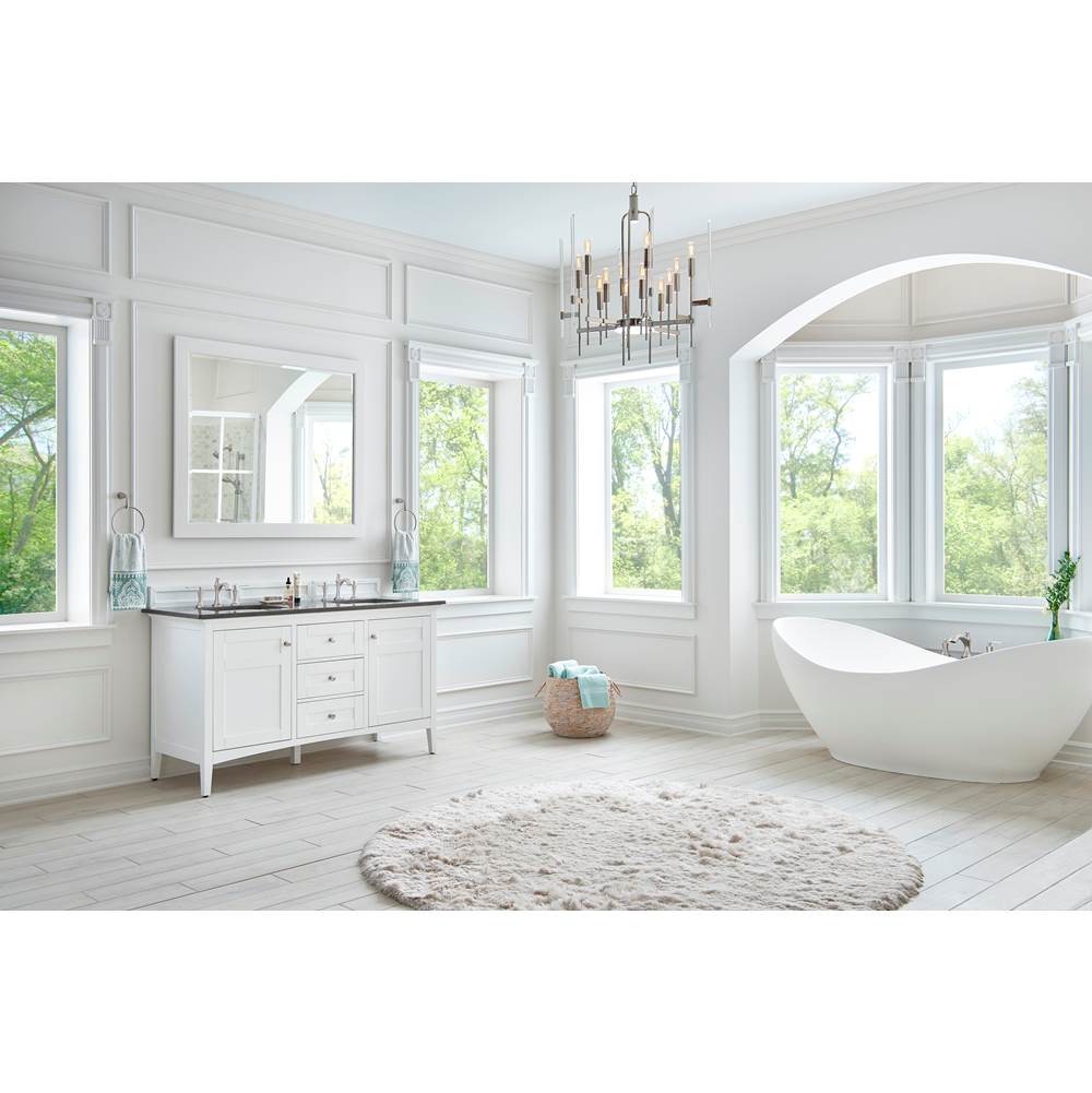 Draper 2H Roman Tub Trim Kit w/out Spray Brushed Nickel
