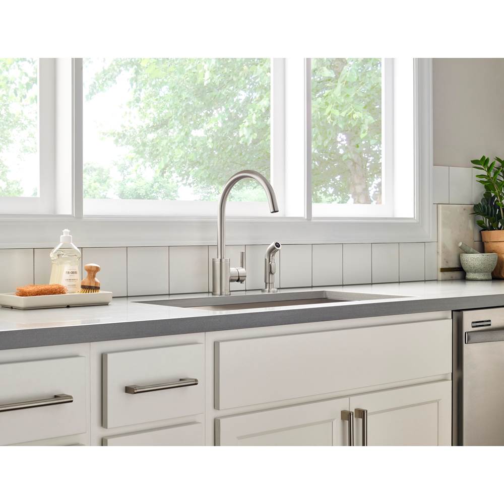 Parma 1H Kitchen Faucet w/ Spray 1.75gpm/2.2gpm Chrome