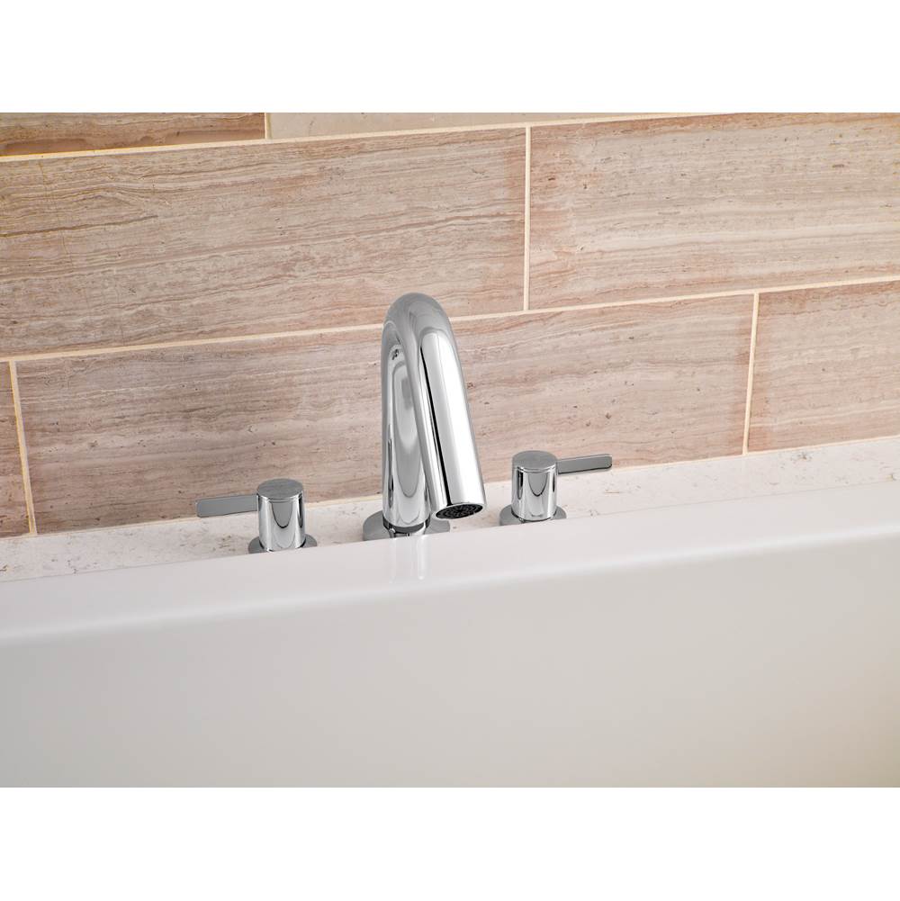 Amalfi 2H Roman Tub Trim Kit w/out Spray Brushed Nickel