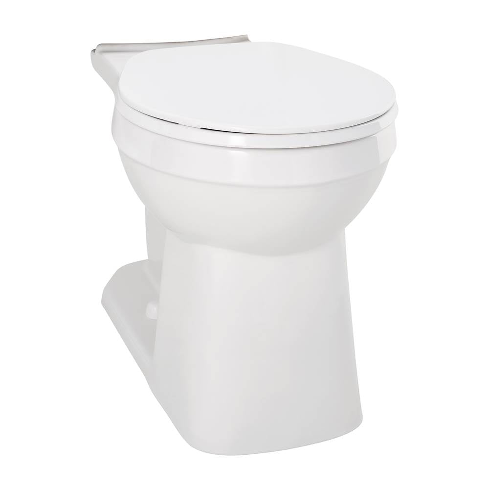 Elite 1.28/1.6gpf Simple CT ADA RF Toilet Bowl White