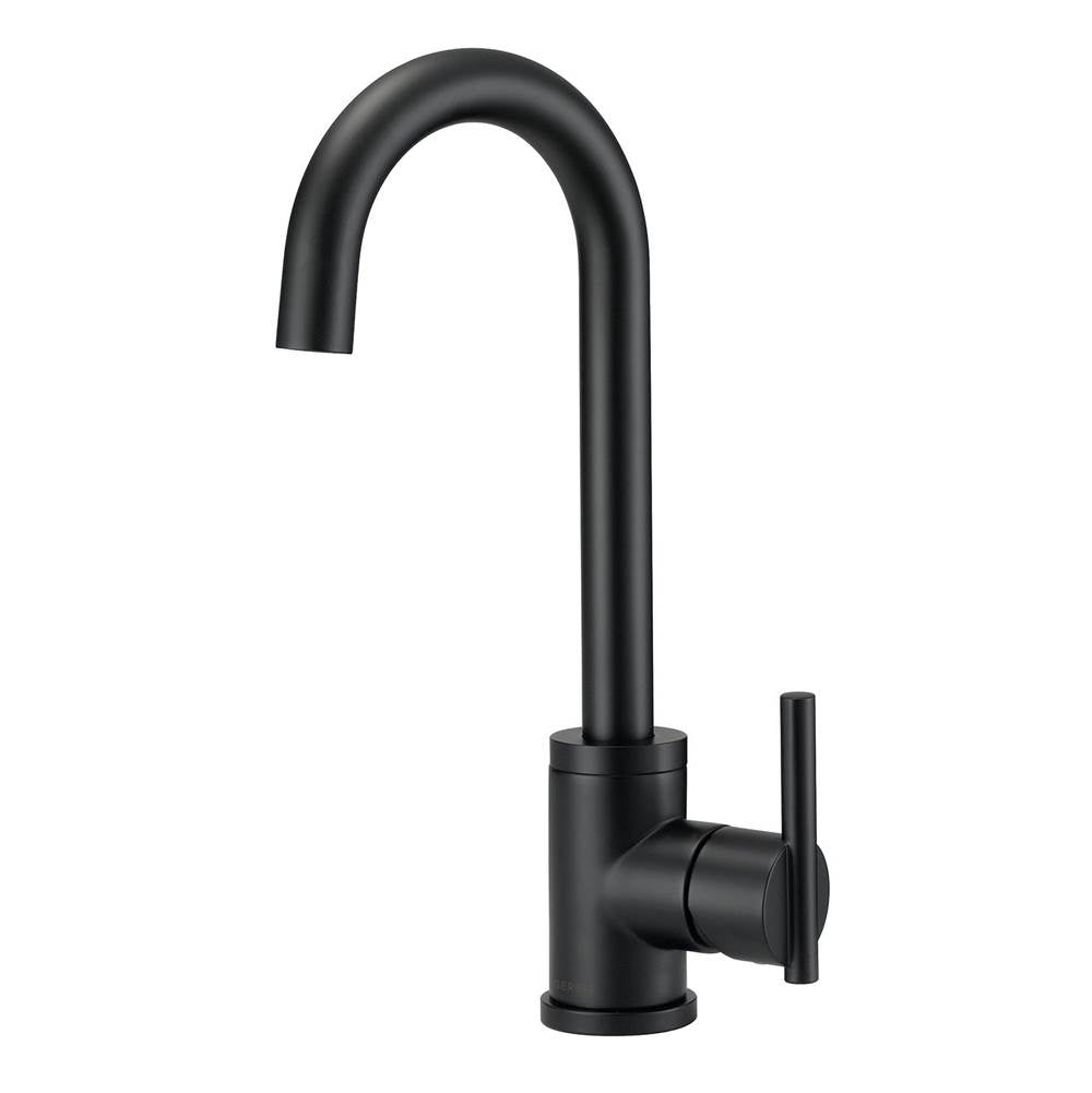 Gerber Plumbing - Parma 1H Bar Faucet w/ Side Mount Handle 1.75gpm Satin Black - Satin Black