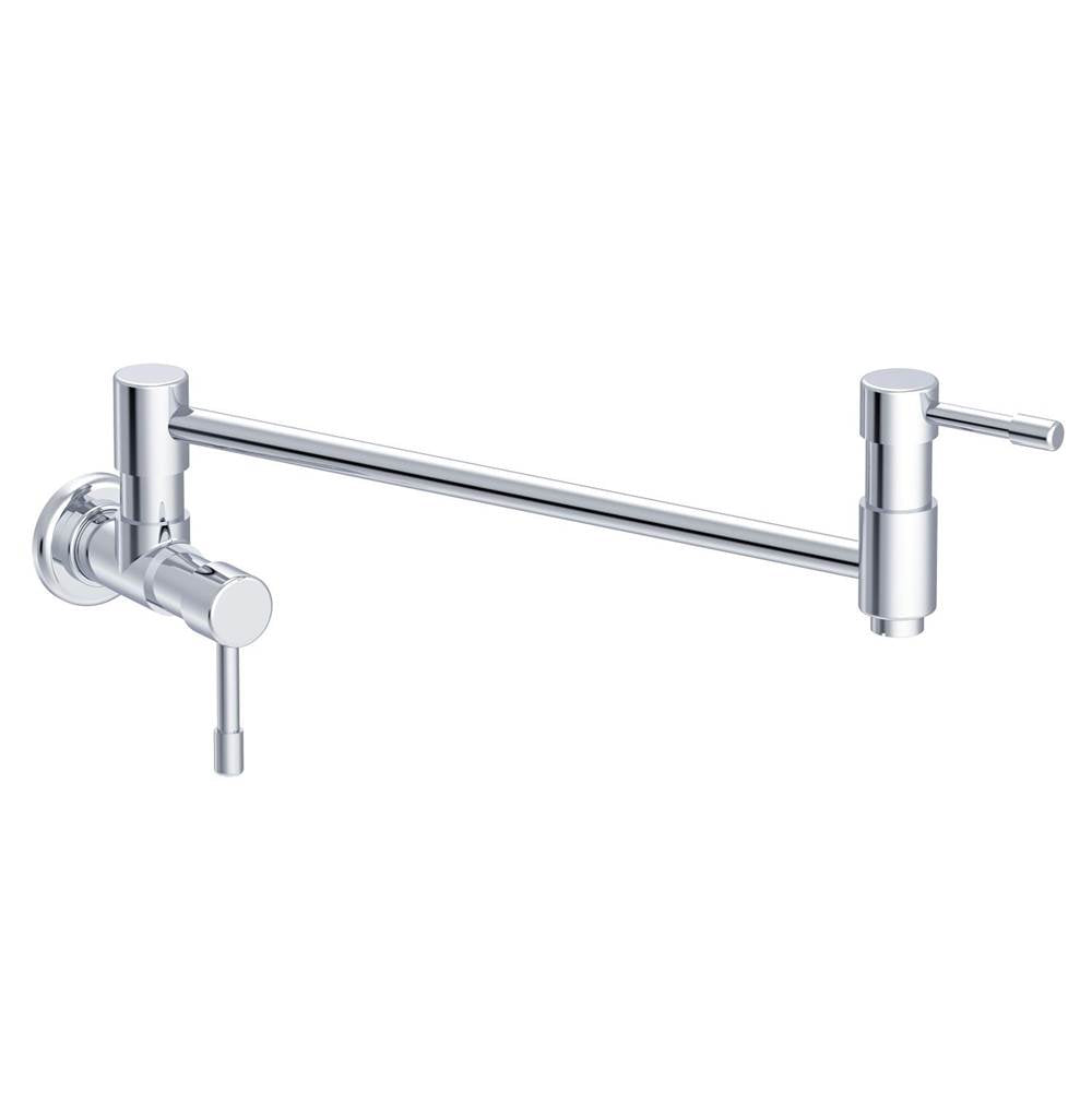Gerber Plumbing - Melrose Wall Mount Pot Filler 2.2gpm Chrome - Chrome