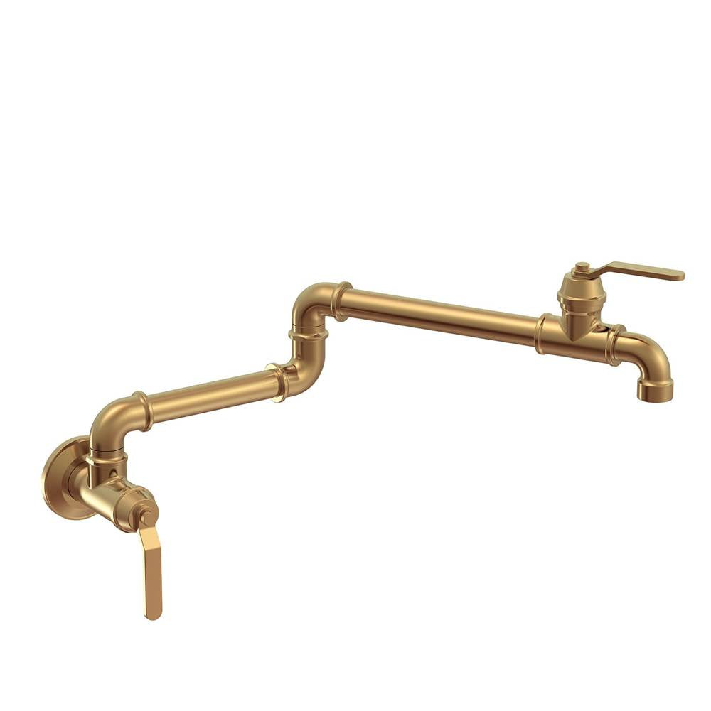 Gerber Plumbing - Kinzie Wall Mount Pot Filler 2.2gpm Brushed Bronze - Brushed Bronze