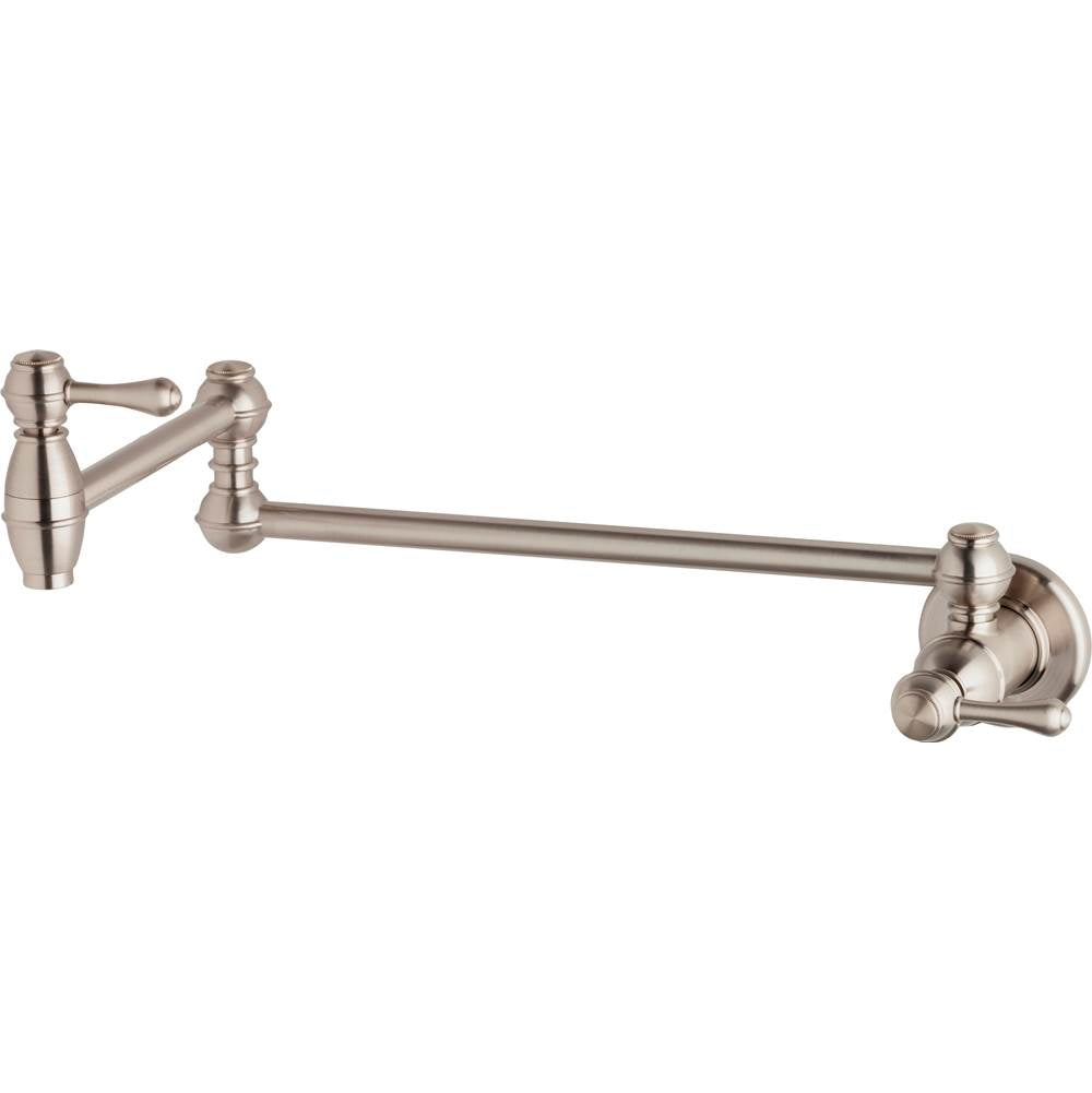 Gerber Plumbing - Opulence Wall Mount Pot Filler 2.2gpm Stainless Steel - Stainless Steel