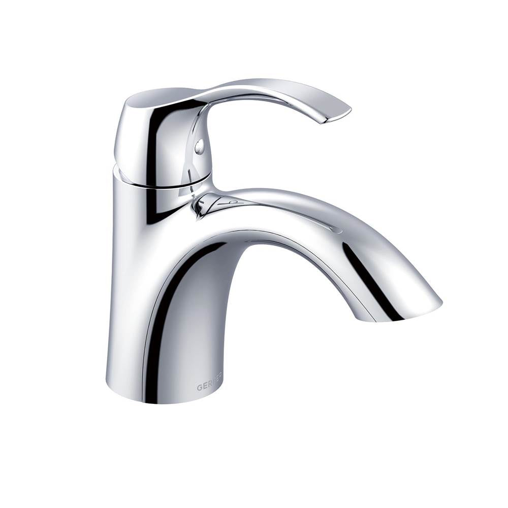 Antioch 1H Lavatory Faucet Single Hole Mount w/ 50/50 Touch Down Drain 1.2gpm Chrome