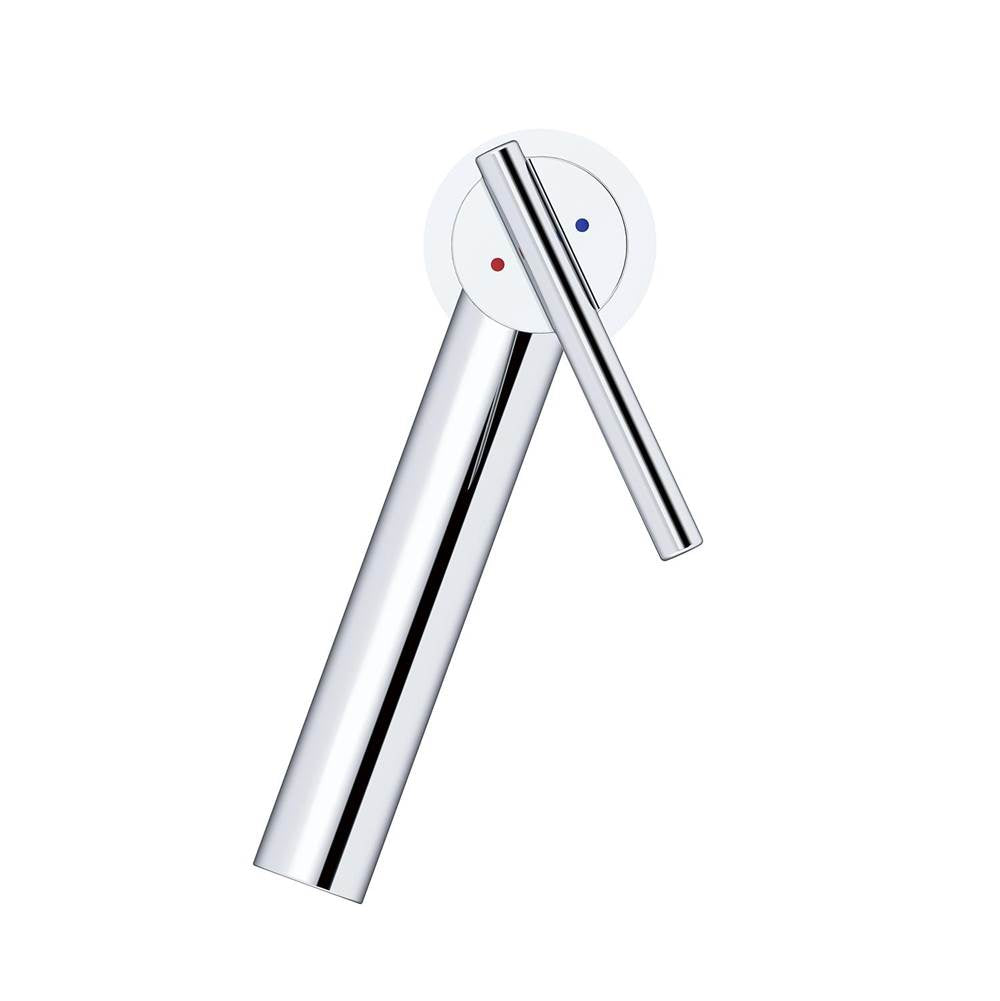 Parma Trim Line 1H Lavatory Faucet Single Hole Mount w/ Metal Touch Down Drain & Optional Deck Plate Included 1.2gpm Chrome