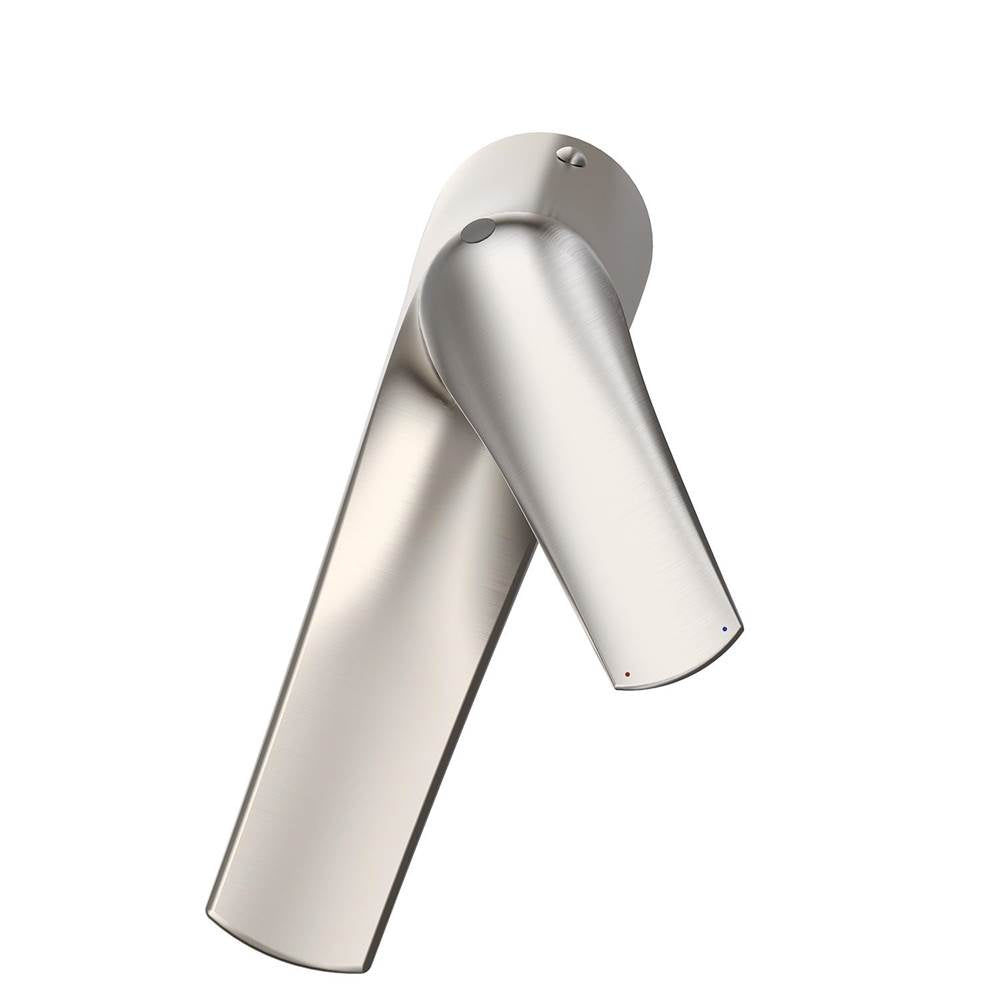 Lemora 1H Single Hole Mount Lavatory Faucet w/ Metal Touch-Down Drain 1.2gpm Chrome