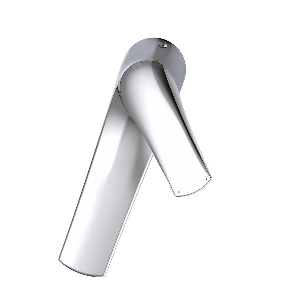 Lemora 1H Single Hole Mount Lavatory Faucet w/ Metal Touch-Down Drain 1.2gpm Chrome