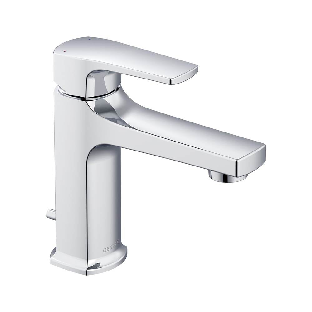 Tribune 1H Lavatory Faucet Single Hole Mount w/ 50/50 Pop-Up Drain 1.2gpm Chrome