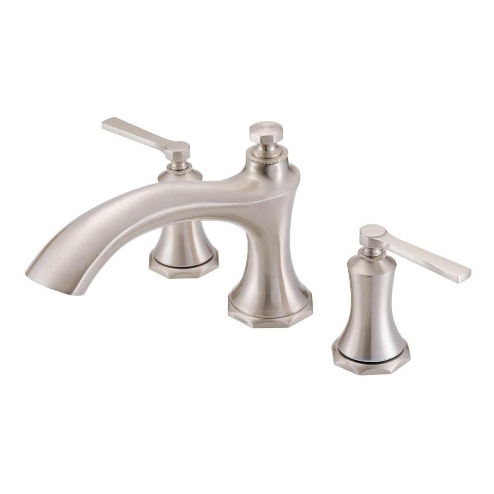 Gerber Plumbing - Draper 2H Roman Tub Trim Kit w/out Spray Brushed Nickel - Brushed Nickel