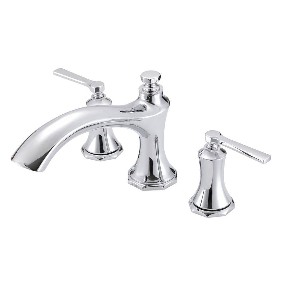 Gerber Plumbing - Draper 2H Roman Tub Trim Kit w/out Spray Chrome - Chrome