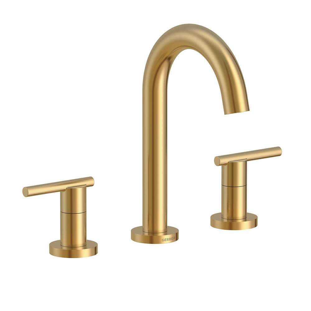 Parma Trim Line 2H Widespread Lavatory Faucet w/ Metal Touch Down Drain 1.2gpm Chrome