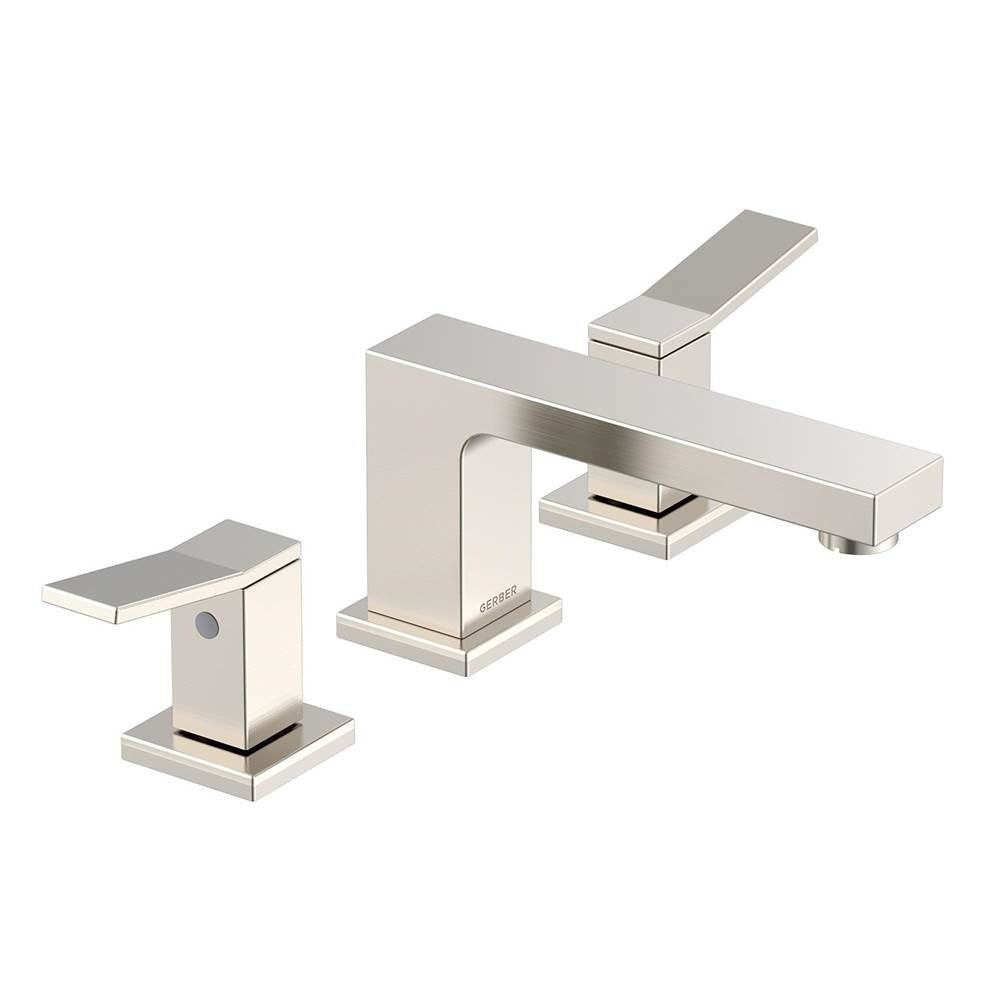 Avian 2H Widespread Lavatory Faucet w/ Metal Touch Down Drain 1.2gpm Chrome