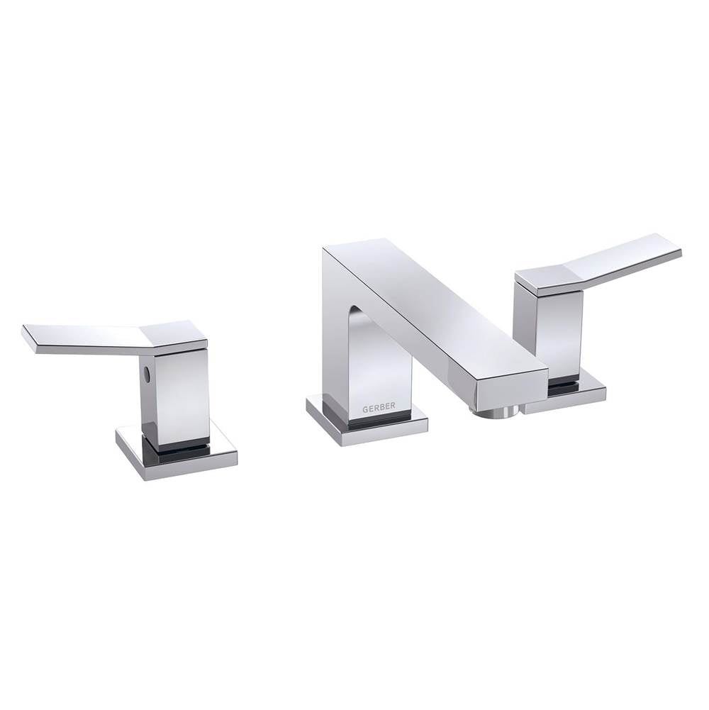 Avian 2H Widespread Lavatory Faucet w/ Metal Touch Down Drain 1.2gpm Chrome